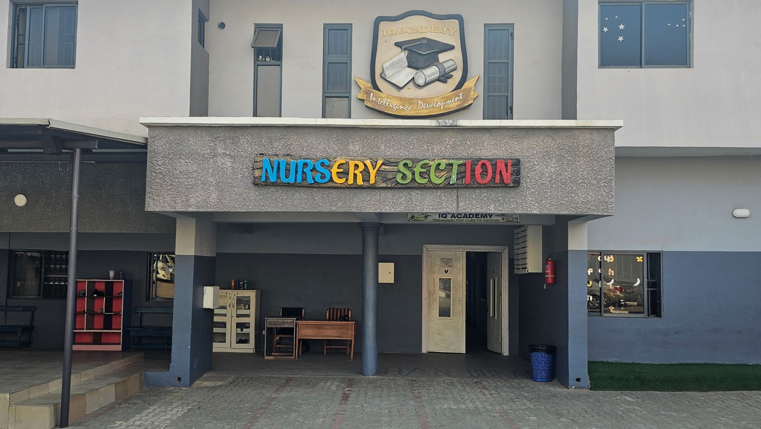 Nursery children learning